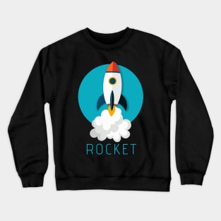 Rocket Blue Crewneck Sweatshirt